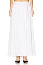 view 4 of 6 Drop Waist Maxi Skirt in Classic White