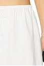 view 6 of 6 Midi Pull On Skirt in Ivory