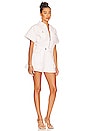 view 2 of 3 Flight Romper in Classic White
