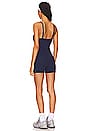 view 3 of 4 V Neck Romper in Solid Navy