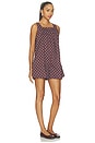 view 2 of 4 Square Neck Romper in Espresso
