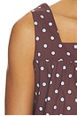 view 5 of 4 Square Neck Romper in Espresso