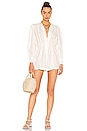 view 1 of 3 Button Up Romper in White