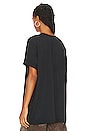view 3 of 4 Oversized Sleep Tee in Black