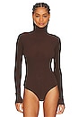 view 2 of 5 Turtle Neck Bodysuit in Umber