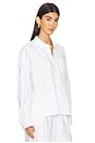view 2 of 4 Cropped Button Front Shirt in Classic White