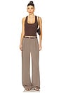 view 4 of 4 Deep V Top in Chestnut