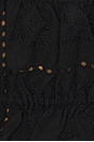 view 5 of 5 Ruffle Button Crop Top in Black