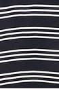 view 5 of 5 Scrunchie Top in Navy & Off White