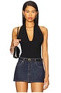 view 1 of 4 Knit Halter Top in Black