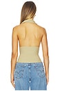 view 3 of 4 Knit Halter Top in Oat
