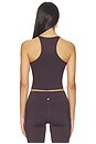 view 3 of 4 Ruched Cami in Dark Brown