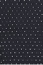view 5 of 5 Ruffle Button Up Top in Navy & White