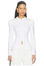 view 1 of 5 Military Top in White