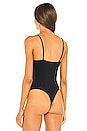 view 4 of 5 Ruched Cup Bodysuit in Black