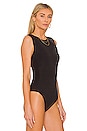 view 3 of 5 Muscle Tank Bodysuit in Black