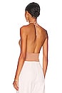 view 3 of 4 Knit Halter Top in Canvas
