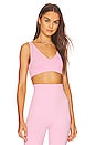 view 1 of 4 V-Neck Bra Top in Pink Lilac