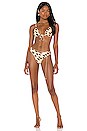 view 4 of 4 Belted Delilah Bikini Bottom in Tan