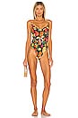 view 1 of 3 Danielle One Piece in Fruits Black Multi