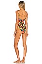 view 3 of 3 Danielle One Piece in Fruits Black Multi