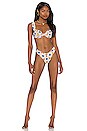 view 4 of 4 HAUT DE MAILLOT DE BAIN CLAUDIA in Pearl Tile Multi