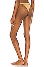 view 3 of 4 Ruched Bikini Bottom in Sand