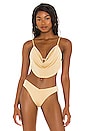 view 1 of 5 Cowl Neck Bikini Top in Sand