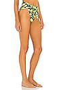 view 2 of 4 Riviera Bikini Bottom in Lemons All Over Navy Multi