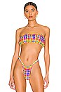 view 1 of 4 Scrunchie Bandeau Bikini Top in Multi