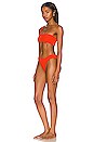 view 3 of 4 MAILLOT DE BAIN 1 PIÈCE ONE SHOULDER CUTOUT in Spicy Orange