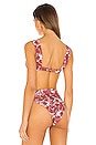 view 3 of 4 Claudia Bikini Top in Canyon Rose