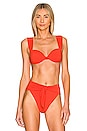 view 1 of 4 TOP BIKINI CLAUDIA in Spicy Orange