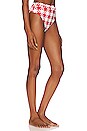 view 2 of 4 Emily Bikini Bottom in Oversized Houndstooth