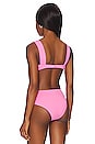 view 3 of 4 Claudia Bikini Top in Bubblegum Pink