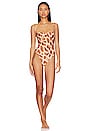 view 1 of 4 Balconette One Piece in Giraffe