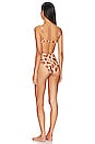 view 4 of 4 Balconette One Piece in Giraffe