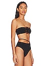 view 2 of 4 TOP BIKINI BUCKLE in Black