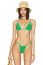 view 1 of 4 Cooper Bikini Top in Emerald