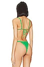 view 3 of 4 Cooper Bikini Top in Emerald