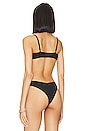 view 3 of 4 HAUT DE MAILLOT DE BAIN SCRUNCHIE in Solid Black