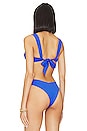 view 3 of 4 HAUT DE MAILLOT DE BAIN CLAUDIA in Solid Coastal Blue