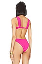 view 3 of 4 HAUT DE MAILLOT DE BAIN CLAUDIA in Solid Magenta