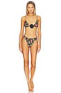 view 4 of 4 Cooper Bikini Top in Black Multi