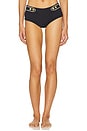 view 1 of 4 Sailor Swim Short in Black & Off White