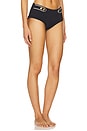 view 2 of 4 Sailor Swim Short in Black & Off White