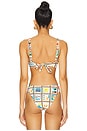 view 3 of 4 Scoop Underwire Top in Off White Multi
