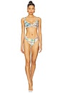 view 4 of 4 Scoop Underwire Top in Off White Multi