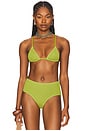 view 1 of 4 Cooper Bikini Top in Citron