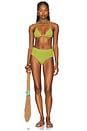view 4 of 4 Cooper Bikini Top in Citron